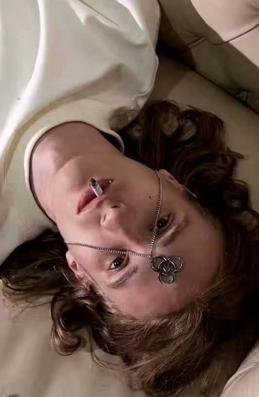 hazard** Silver Saint chain